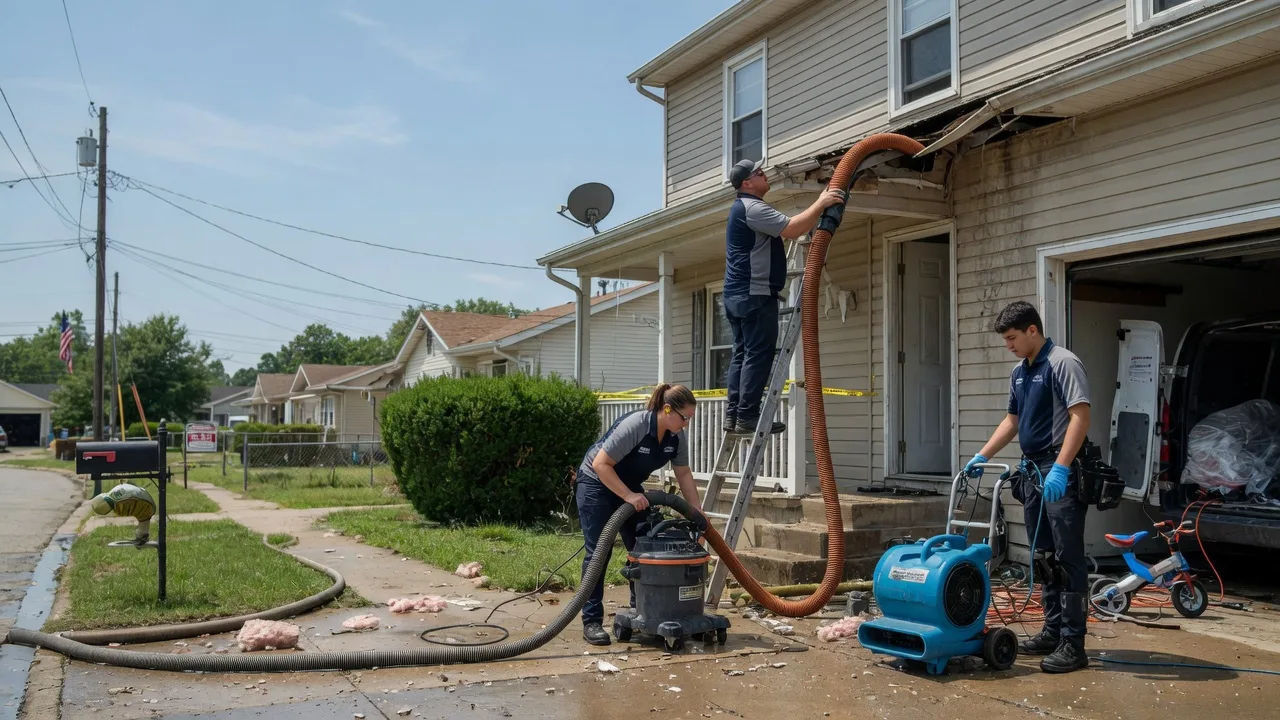 Water Damage Restoration in South Lebanon, OH near me